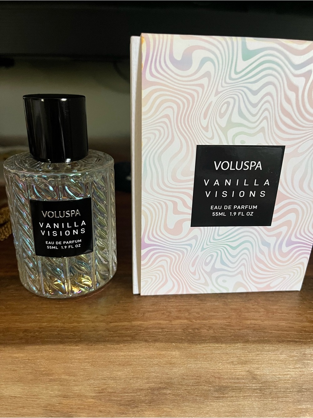 Voluspa Vanilla Visions Eau de Parfum — Pastel Iridescent Accents